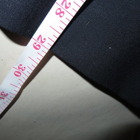 ESCADA Navy 100% Italian Wool Silk Suit Blazer Jacket size 42 US 12 - Picture 7 of 9